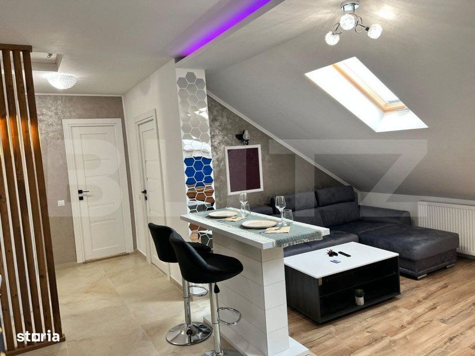 Apartament, 2 camere, semidecomandat, 50.50mp, zona Florilor
