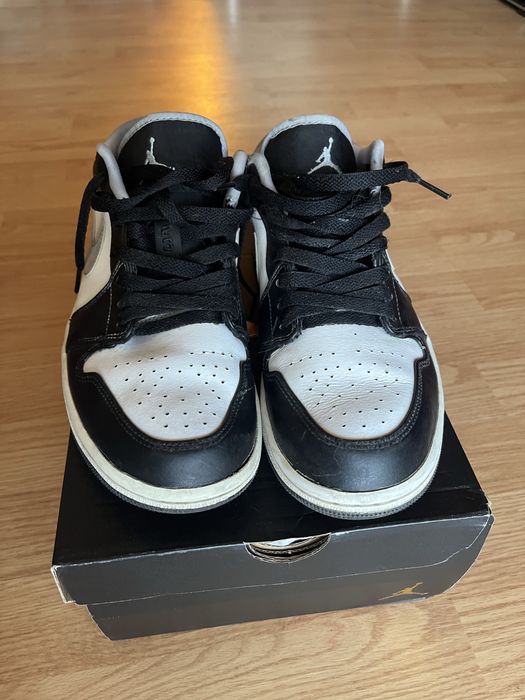 Jordan 1 low negri gri
