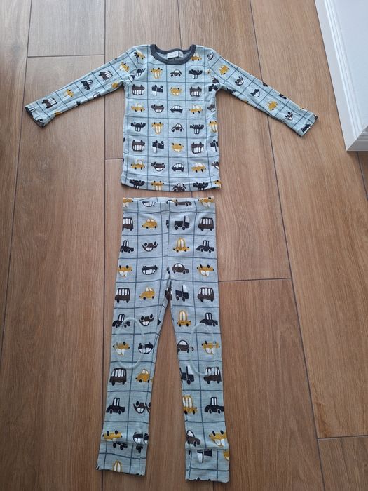 Set bluza si pantaloni prim strat din lana merino