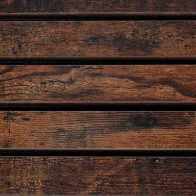 Cos mare de rufe cu doua compartimente, cu raft si blat din lemn, model LOFT, culoare neagra