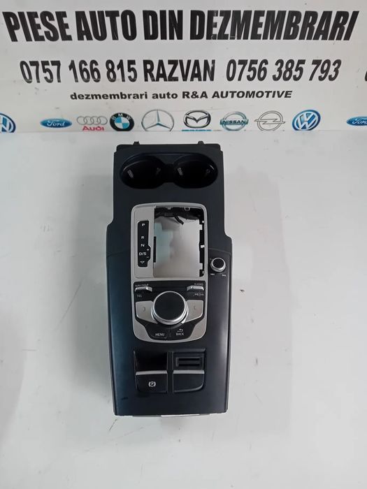 Consola Centrala Completa Comenzi Joystick Navi Audi A3 8V An 2013-2020 Volan Stanga