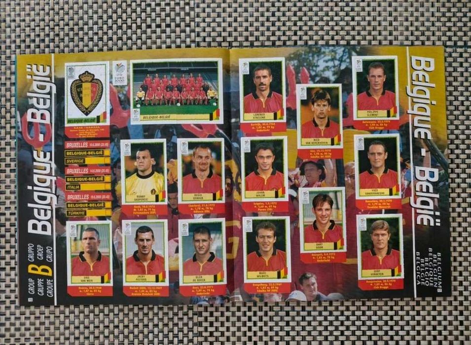 Album Panini Euro 2000
