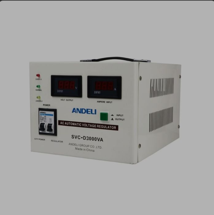Стабилизатор напряжения ANDELI ASV-D3000VA 110-250V