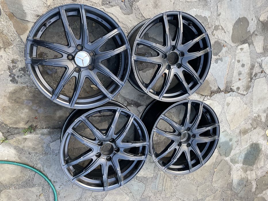 Set jante aliaj 18 inch-o janta fisurata