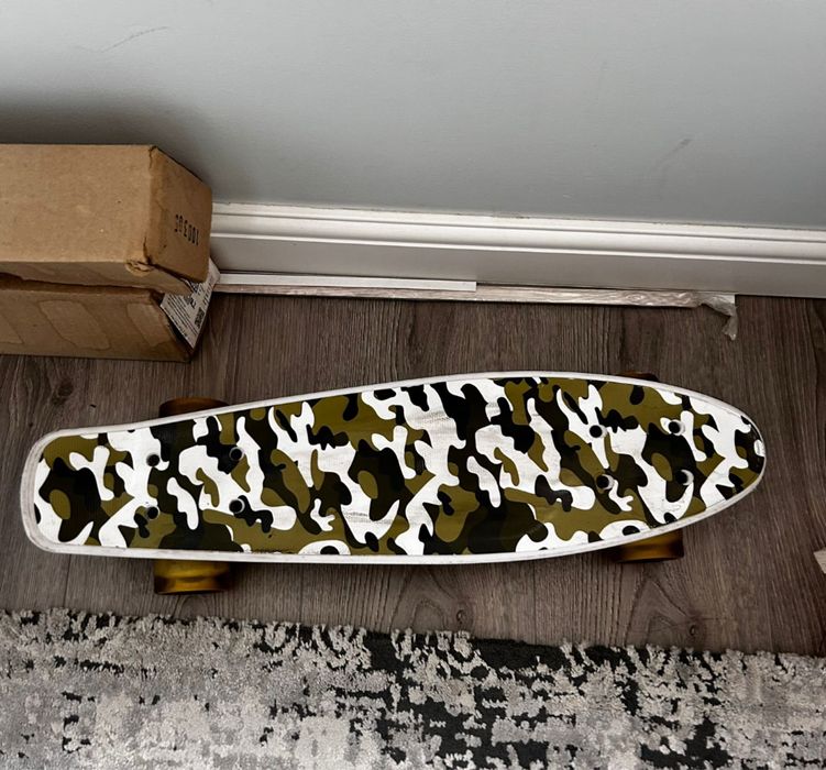Пенниборд, с дизайном «камуфляж»