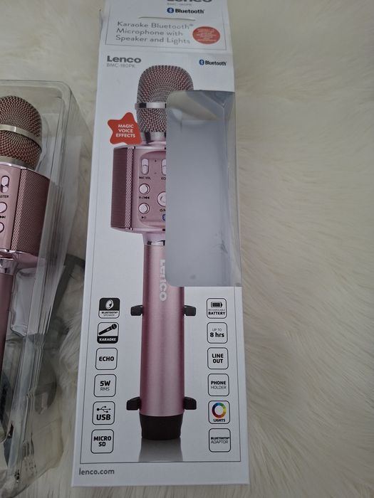 Microfon karaoke Bluetooth fetiță