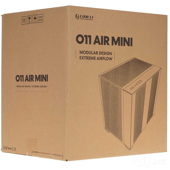 - Корпус Lian Li O11 Air Mini White