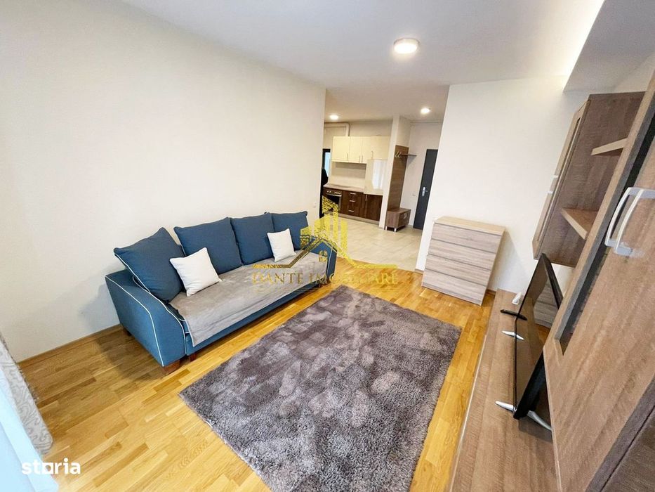 2 camere, mobilat modern, bloc nou, terasa, Calea Turzii, UTCN