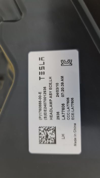 Far stanga full led adaptiv TESLA 3 Y facelift 2023+ Highland