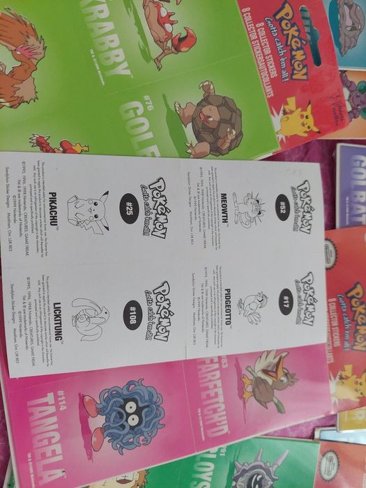 Cartonase pokemon sandylon anii 2000