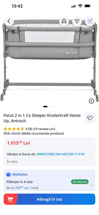 Vând Pătuț copii