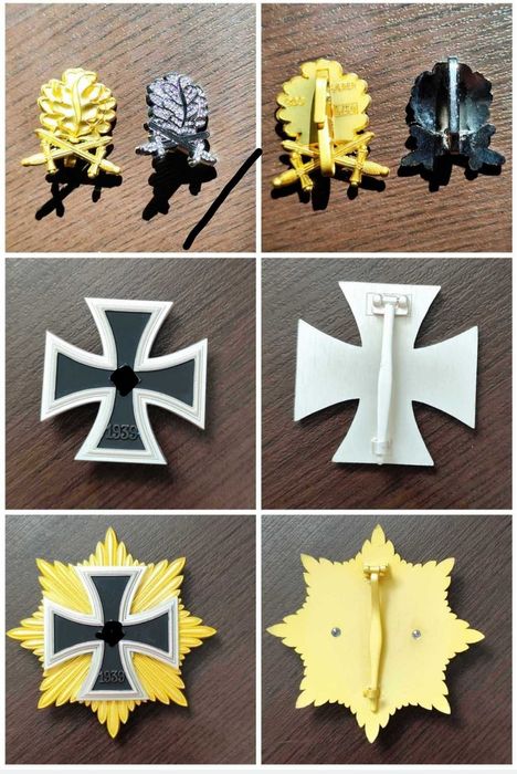 Medalii Hohenzollern, ordinul Mihai, Crucea de fier in cavaler