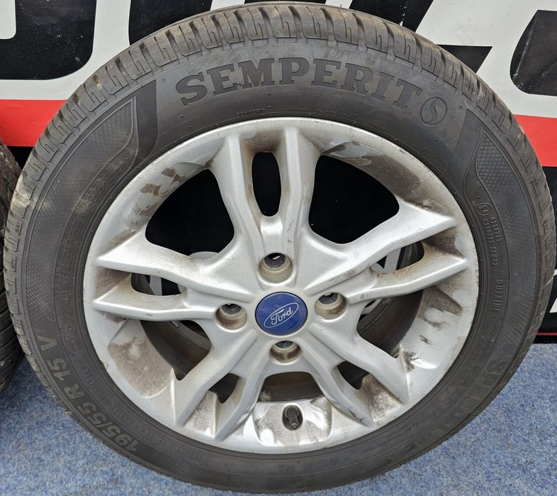 JanteAliaj 15''4x108FordFiestaFocusCauciucuriVaraAnvelopeVara195-55-15''
