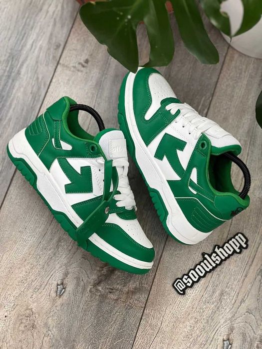 Off-White Out of Office Low - White Green