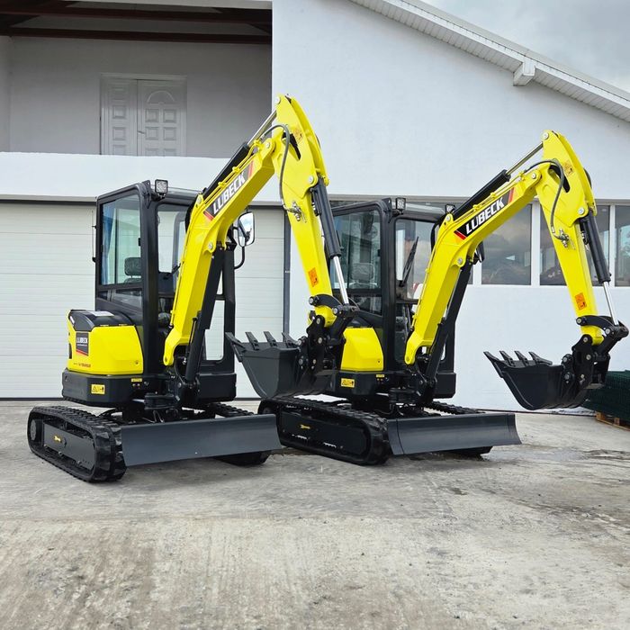 Miniexcavator Lubeck W270 motor Yanmar- Garantie 2 ani-
