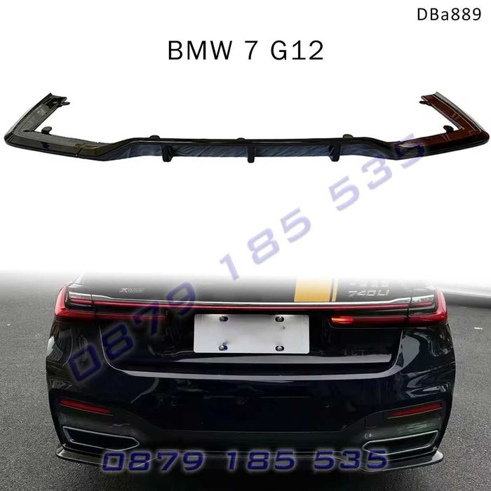 Заден долен спойлер BMW 7 G11/G12 M PACK Facelift 19-22 бмв г11 м фейс