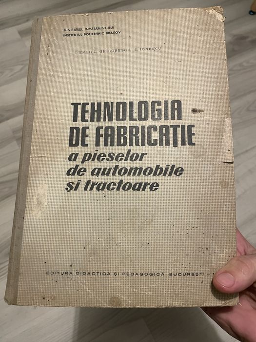 Vand Tehnologia de fabricatie a pieselor de automobile si tractoare