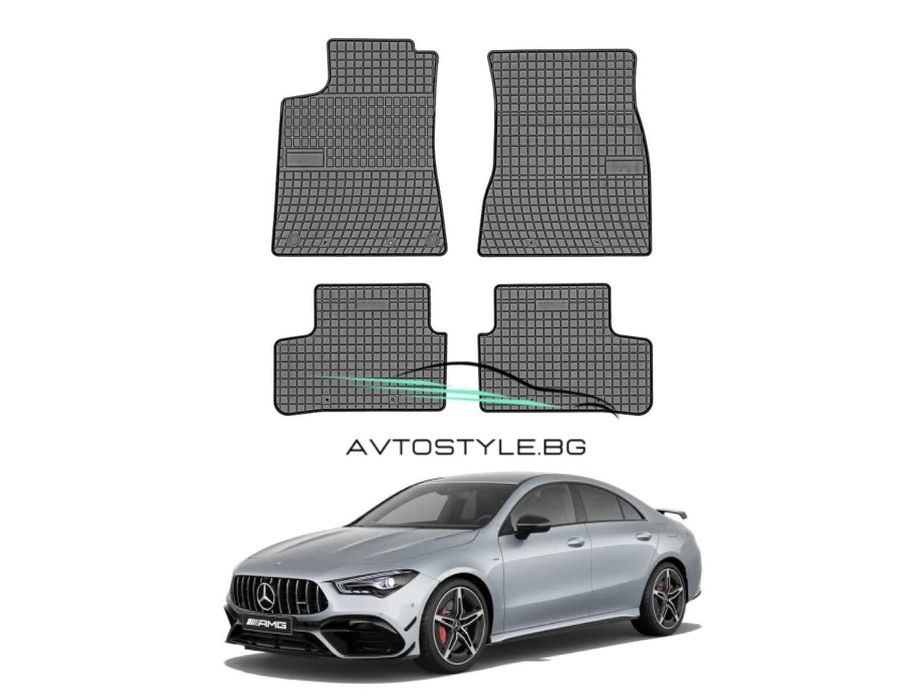 Гумени стелки за Mercedes CLA C118 след 2019 г.,  Frogum - El Toro