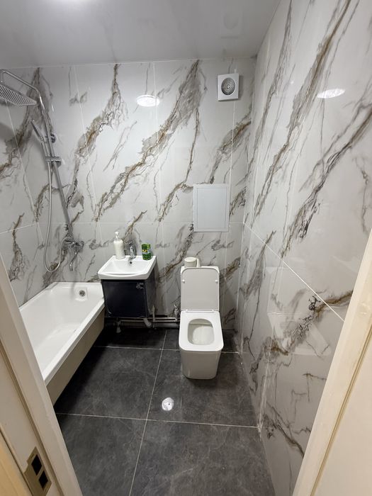 Аренда 1*2/2/5 каракамыш 1/2 с мебелю новый ремонт