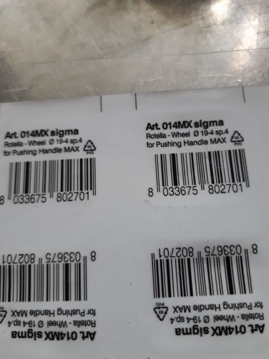 Rotita / pastilă / diamant Sigma, diferite modele