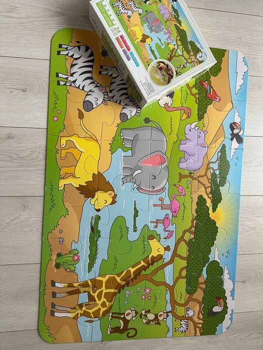 3 Puzzle gigantic copii 3+ ani