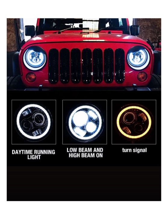 Фара, габариты, поворотники