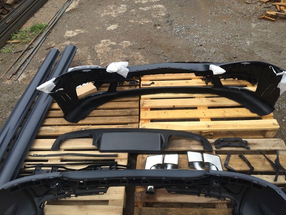 W221 Facelift S63 S65AMG пакет предна броня задна прагове накрайници