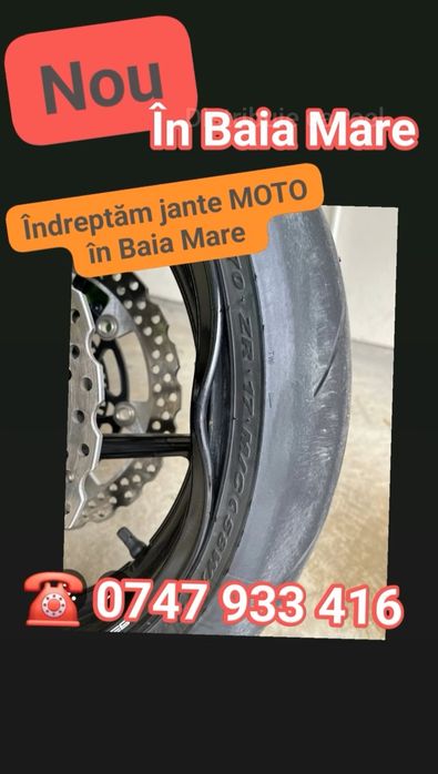 Indreptam jante moto