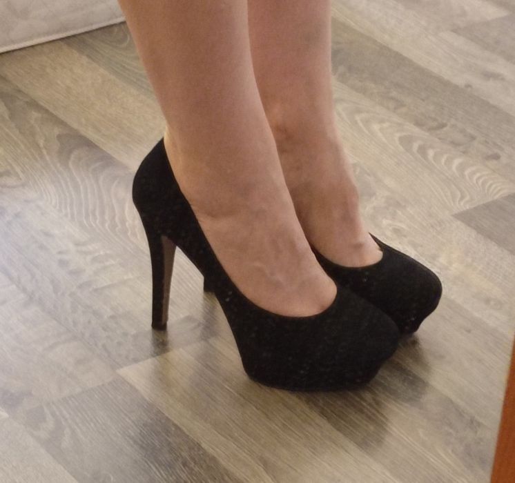 Продам туфли чёрные