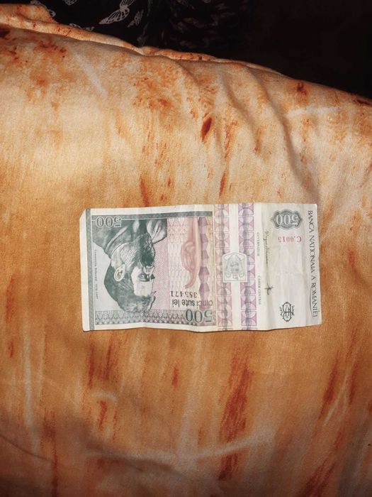 bacnota de 500 lei vechi romaști an 1992