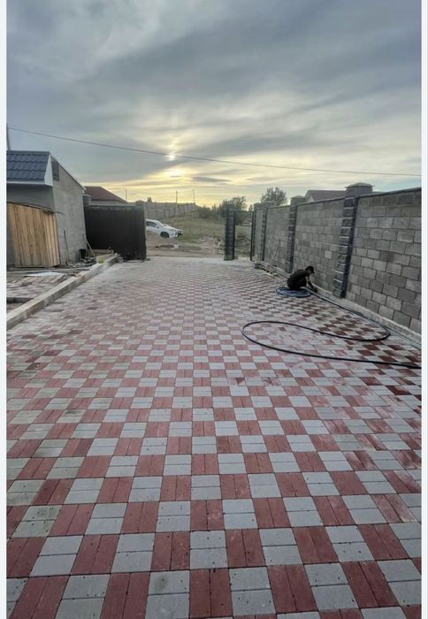 Укладка брусчатки