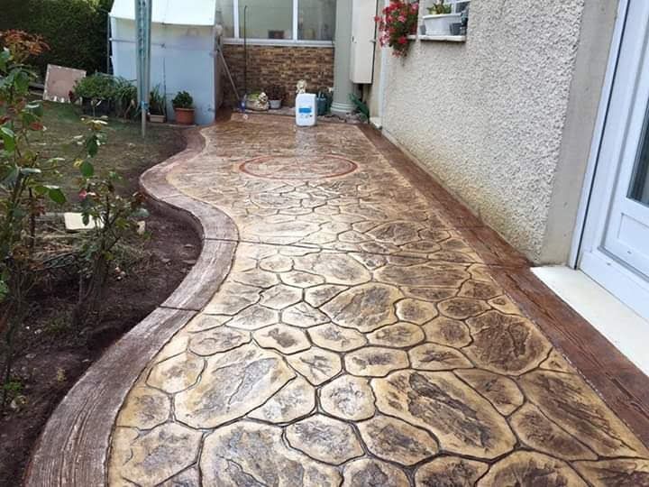 Beton  amprentat