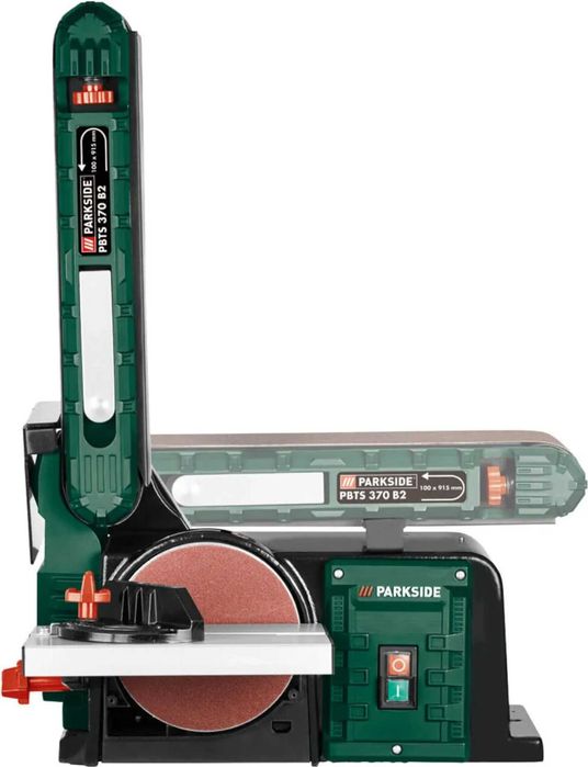Лентов и дисков шлайф Parkside PBTS 370 B2 370 W Парксайд