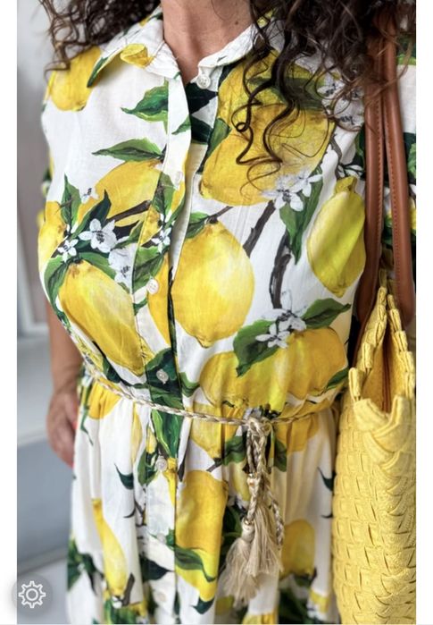 Рокля-риза лимони, нова