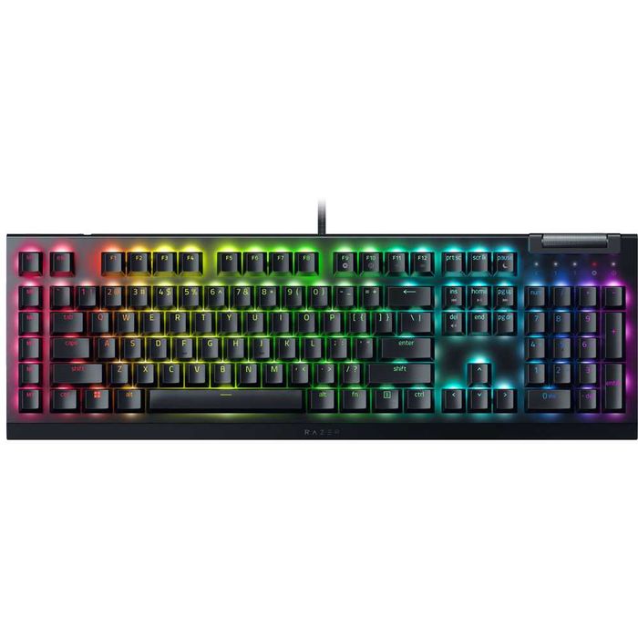 Tastatura gaming RGB Razer BlackWidow V4 X Green Switch Sigilata RZ03-04700100-R3M1 noua
