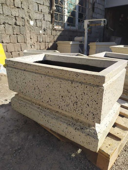 Гул тувак, вазоны, кашпо, горшки и цветочницы из бетона