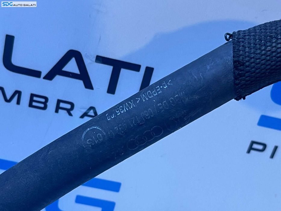 Furtun Conducta Retur Apa Racire Turbo Turbina Turbosuflanta Volkswagen Sharan 1.8 TSI CDAA 2011 - 2016 Cod 06J121492C [D0435]