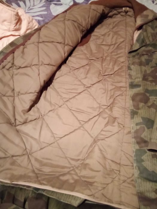 Камуфлажна зимна шуба