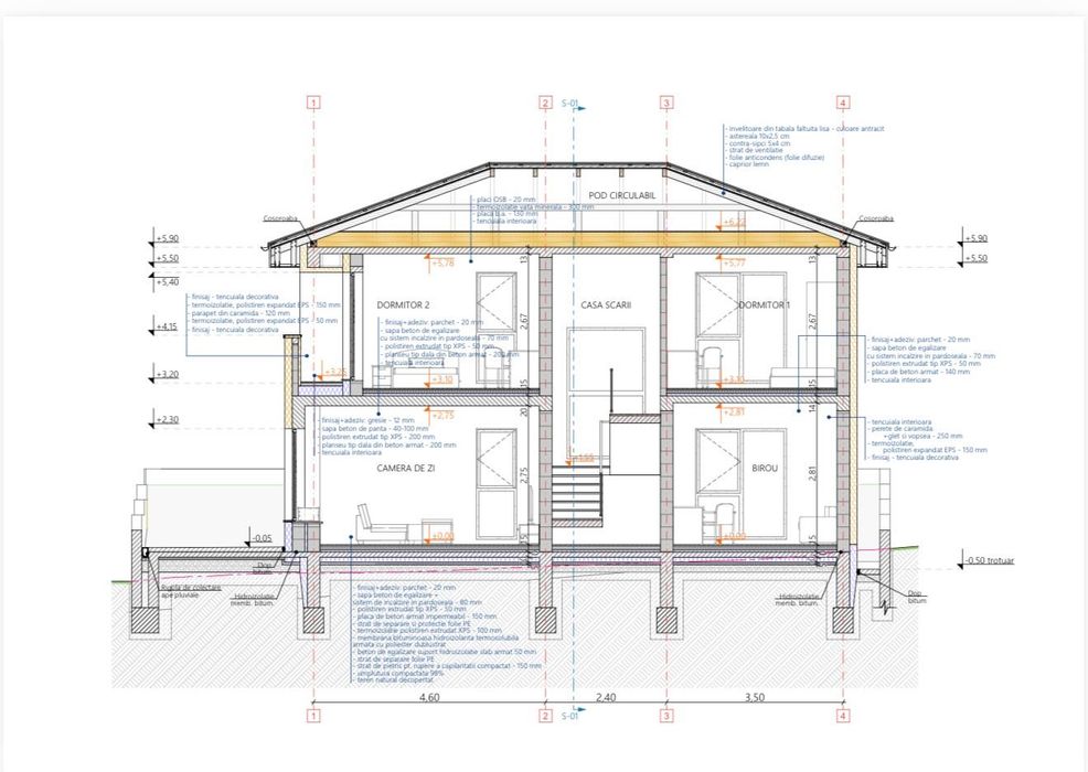 Persoana Fizica  Vand casa unifamilială P+E, suprafata utila 133 mp