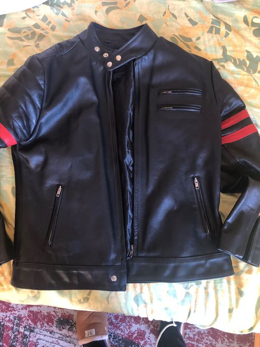 Кожено спортно яке