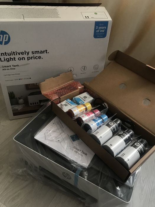 Продам новый принтер HP Smart Tank 520