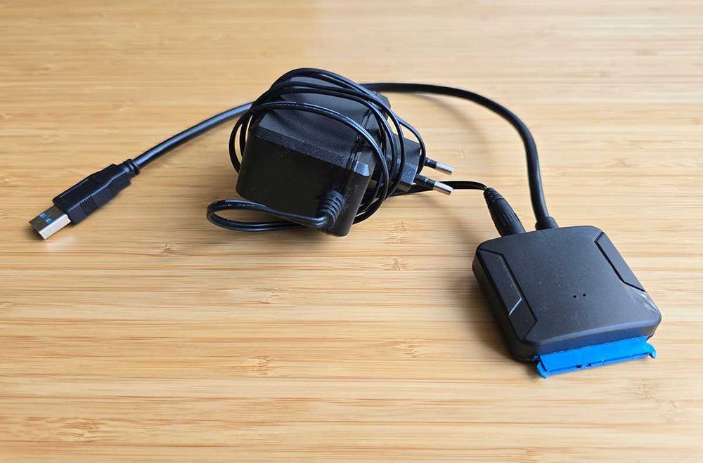 Адаптер USB 3.0 към SATA 3 за външни дискове