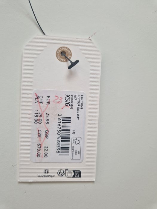 Billabong дамска блуза с къс ръкав