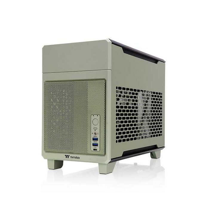 Компютърна кутия Thermaltake TR100 Mini-ITX WHITE/GREEN/BLUE
