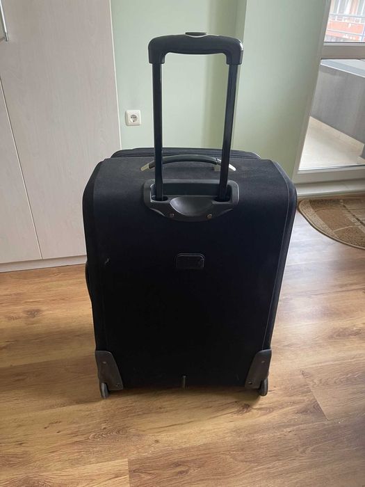 Куфар текстил голям 73 х 50 х 30 см /Червен