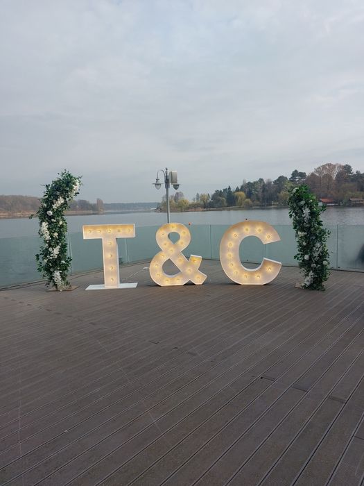 Ring de dans evenimente, Ring de dans led, Litere volumetrice