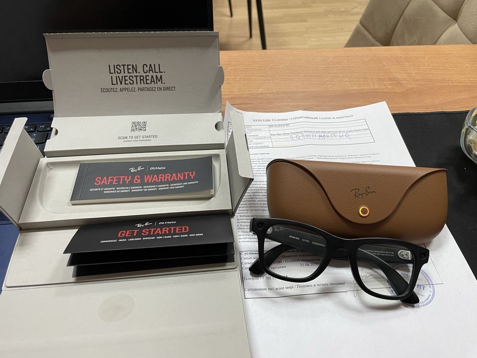 Продам очки Ray Ban meta wayfarer