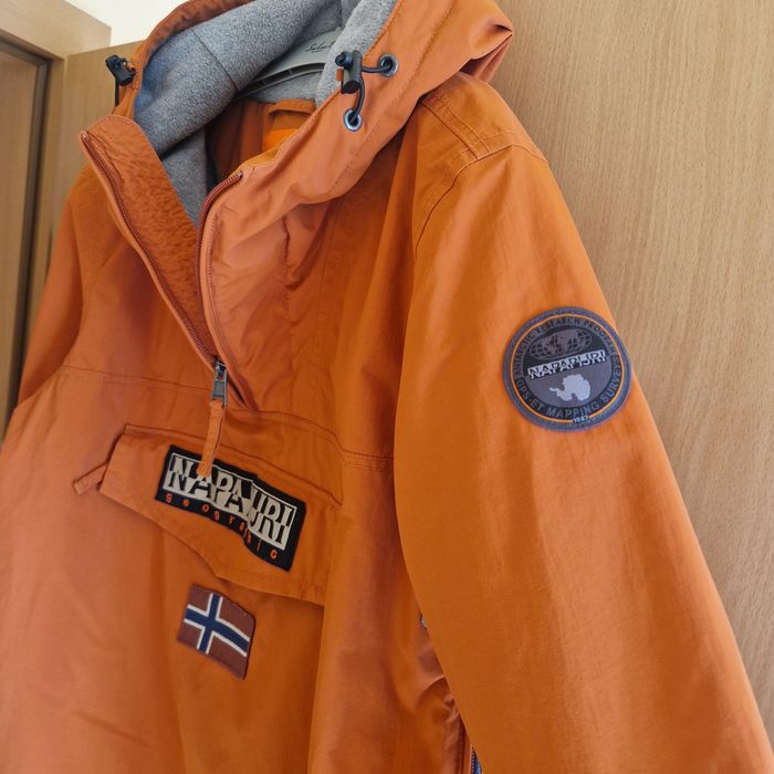 Geaca Napapijry, culoare portocaliu