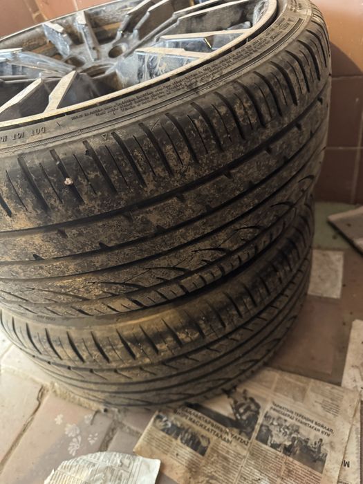 Диск R 18 разно размерный в хорошем сос