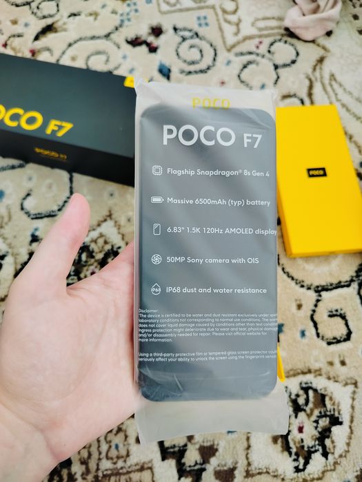 Продам POCO F7 новый